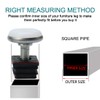 sourcingmap Adjustable Feet 20 x 20mm Inserts Furniture Table Glide