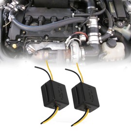 Car Power Filter, Pack of 2 12V Car Radio Stereo Power Supply Relay Capacitor Filter Interference Proof Noises Reduction Stereo Power Supply Filter for Equalizers Amplifiers