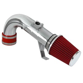 Rtunes Racing Short Air Intake System Kit + Filter Combo Red Compatible For 11-16 Scion tC 2.5L