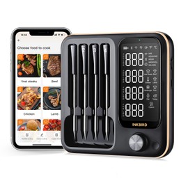 Wireless Meat Thermometer for BBQ, Grill，Unlimited Range（14B-6）