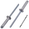 SKIR'CO Pack of 100 Aluminium Blind Rivets 5.0 x 20
