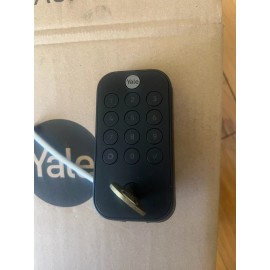 Yale YRD410 Assure Lock II Smart Lock Deadbolt Black Suede KEYPAD  & 1 KEY ONLY!