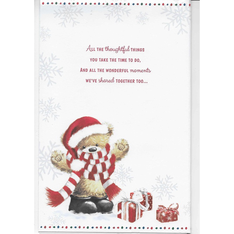 Husband Extra Large Christmas Card - 'to My Very Special