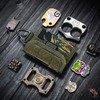 TACTICAL GEEK Storage A2 S EDC Pouch Organizer, Nylon Coin