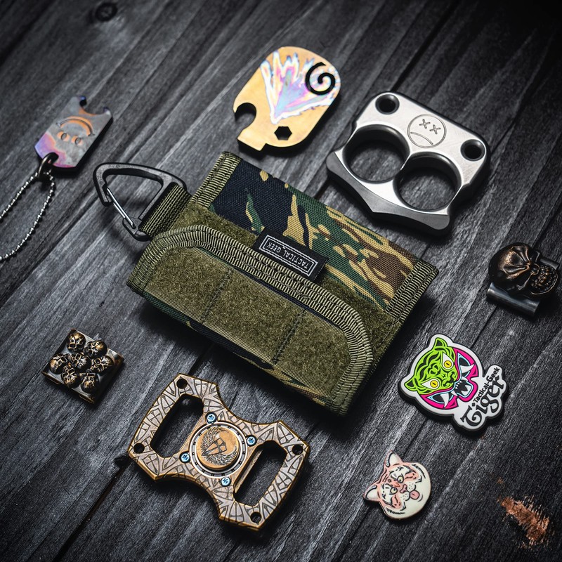 TACTICAL GEEK Storage A2 S EDC Pouch Organizer, Nylon Coin