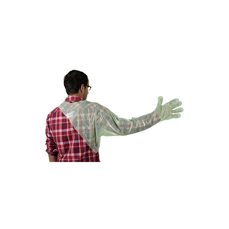 Kerbl 15376 Disposable Gloves with Shoulder Protection Length 120 cm