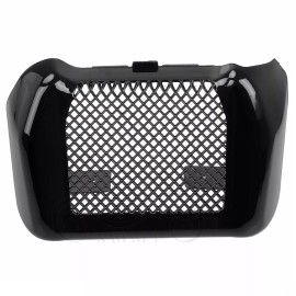 Unbranded Gloss Black Oil Cooler Cover Fit For Harley Electra Street Glide Road King FLTRX