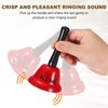 PATIKIL Hand Bell, 3" Small Service Call Bell for Restaurant(DRINK,