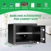 Safe Box with Digital Keypad & Alarm System - Electronic