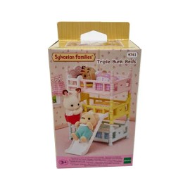 실바니안패밀리 미끄럼틀있는 아기3층침대(5741) : 토이저러스