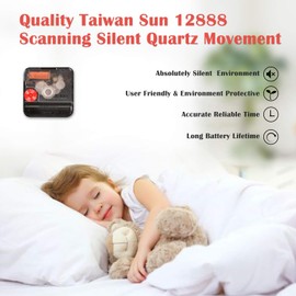 TAHEAT 12 Inch Rooster Wall Clock, Home Sweet Home Farmhouse Decor, Red Vintage Chicken Battery Operated Wall Clocks for Kitchen/Bedroom/Dining Room/Office