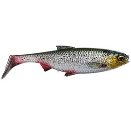 Savage Gear 3D River Roach 12 cm 17G Green Silver Rubber Fish