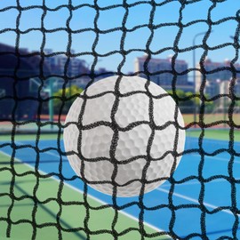 Himaly Sports Netting, Hitting Net for Golf, Baseball, Hockey, Lacrosse, Sports Netting Barrier Size 10 ft, 15 ft, 20 ft X2433