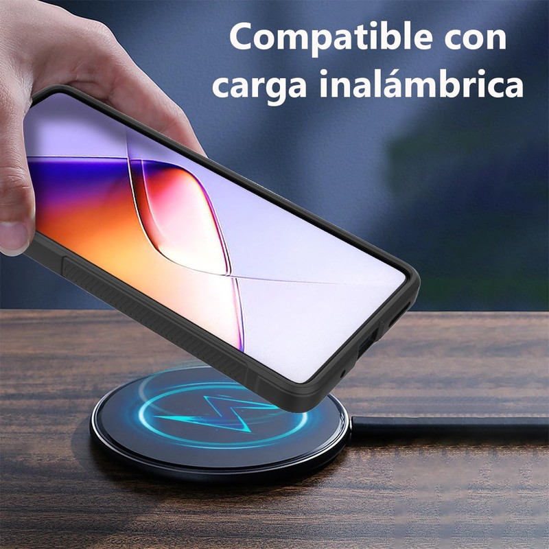 QWYJ Funda para Infinix Note 40 5G Case Uso Rudo,