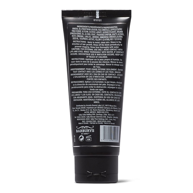 Barburys Transparent Shave Gel