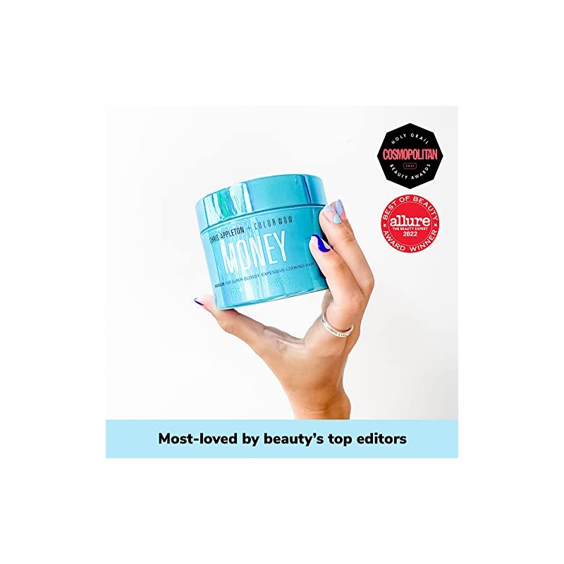 COLOR WOW Money Masque for Super Shiny, Luxurious Looking Hair,