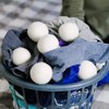 Felted Wool Dryer Ball Anti Static Wool Ball, 6Pcs Natural