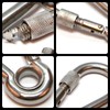 PRIOstahl Carabiner Hook with Safety Nut and Thimble - 7