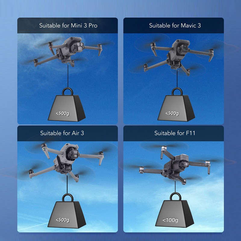 Airdrop System Drone Payload Transport Release Device for Mini 4