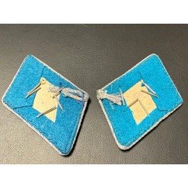 East German Luftwaffe Junior Officer Pilot Collar Tabs (NOS)