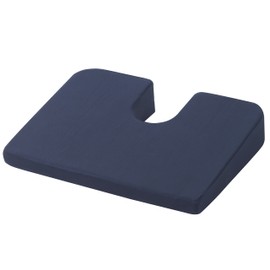 Drive Medical RTL1491COM Compressed Coccyx Cushion, Blue, One-Size
