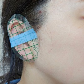 10 Pcs Waterproof Ear Covers & Patches for Swimming & Hair Dyeing Small (10 Pcs) for Salon 10ea