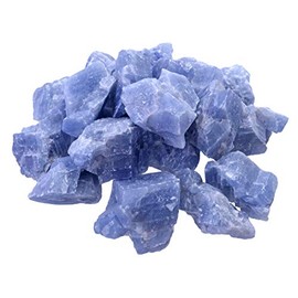 Blue Calcite Rough Stones Water Stones 100% Natural 300 g