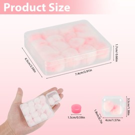 20 Pairs Wax Ear Plugs, Ear Protection for Sleeping, Earplugs Made of Malleable, Soft Wax, Ear Plugs to Protect Against Noise, Moisture and Wind