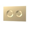 nuie XTY009PR8 Bathroom Accessories Modern Dual Flush Plate with Round