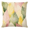 BAOKU Pink Roses and Butterfly Pattern Decorative Cushion Covers 18x18