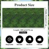 Kochorie 2 Pieces Green Moss Pattern Plastic Tablecloth 108 x