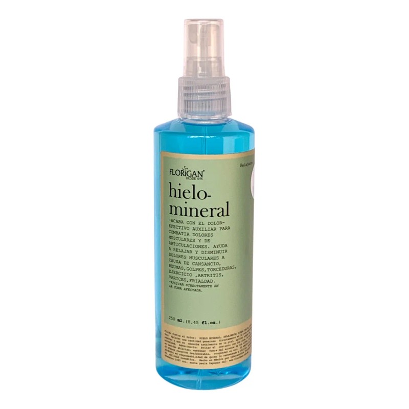 Pack 2 Hielo Mineral Fluido Contra Dolor Florigan® (500ml) Alcanfor