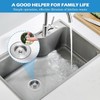 3 in 1 Kitchen Sink Drain Strainer and Stopper, 304