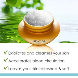 Gratia 그라티아 스 각질 제거 바디 스크럽, 패션 프루트, 모든 피부 타입을 위한 라임 8.5 Fl oz Gratia Body Scrub Exfoliator, Passion Fruit, Lime for All Skin Types 8.5 Fl oz