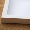 10x5 Shadow Box White Contemporary Frame - Interior Size 10x5