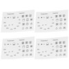 Create idea 4Pcs Oven Temperature and Function Dial Sticker Set