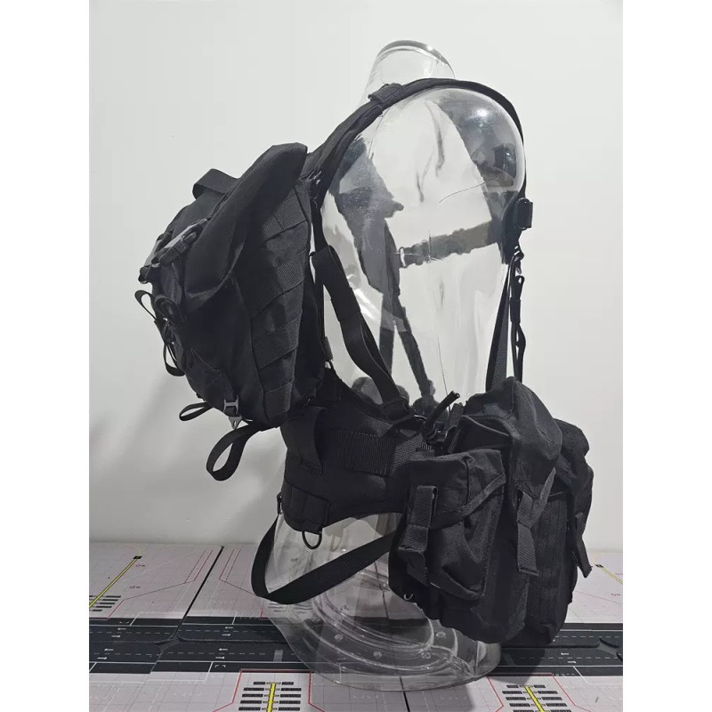 yaos Russian SMERSH M1 Tactical Vest MOLLE Chest Rig Black