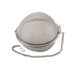 Weis Tea-/Spice Bowl, Stainless Steel, Silver, 15 x 15 x 15 cm