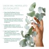 Hidrolato De Eucalipto Puro Refrescante, Astringente 500 Ml