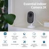 Essential Indoor Camera (2nd Generation), White, 1 Pack