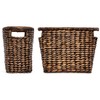BirdRock Home Seagrass Magazine Basket