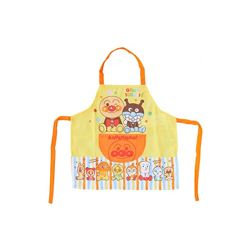 Salonge 02920-28 Children's Apron 39.4 inches (100 cm) Anpanman