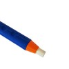 Groove Retractable Click Pencil Eraser, Orange Body, Pack of 1,