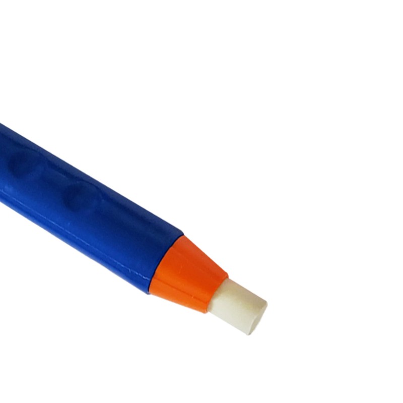 Groove Retractable Click Pencil Eraser, Orange Body, Pack of 1,