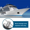 SING F LTD Marine T-Handle Drain Plug Twist-Turn Drain Plug