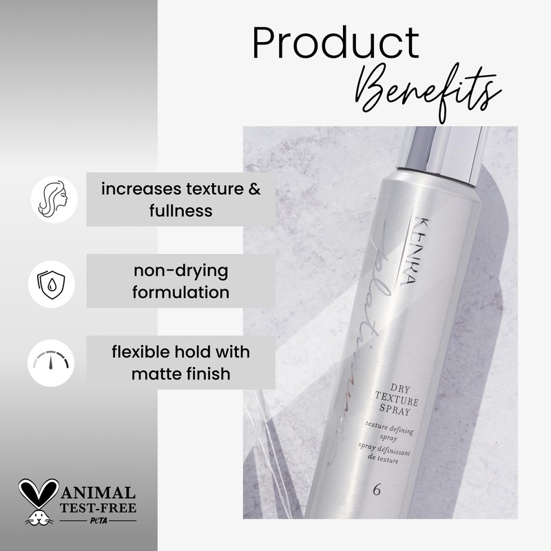 Kenra Platinum Dry Texture Spray 6 | Texture Defining Styler