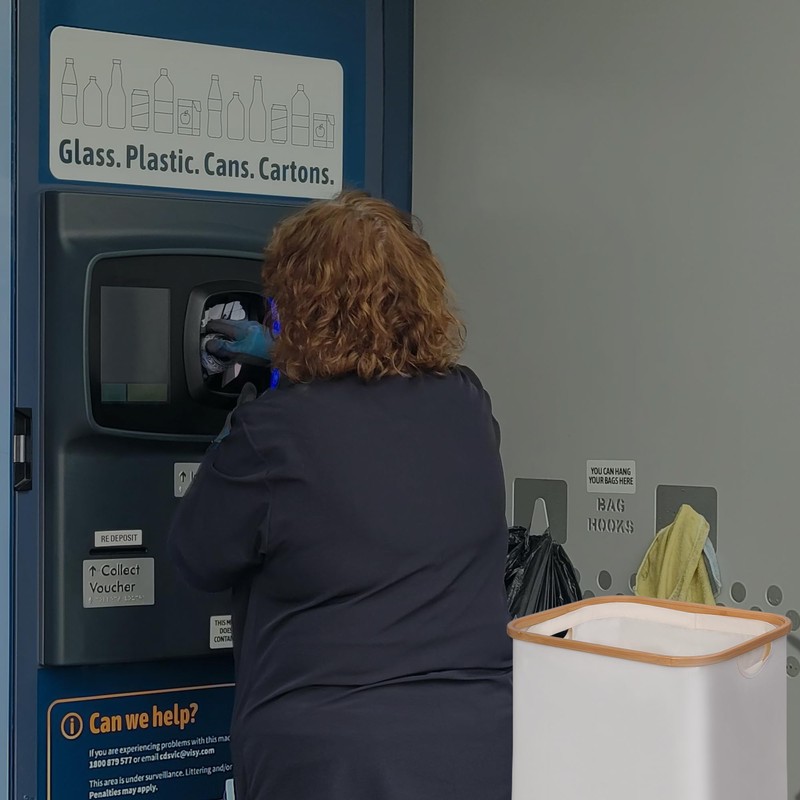 iEGrow 29 Gallons Recycling Bins for Kitchen, Indoor Recycle Bins