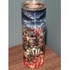 Iron Maiden Collage of Eddie 20 0z tumbler w 2