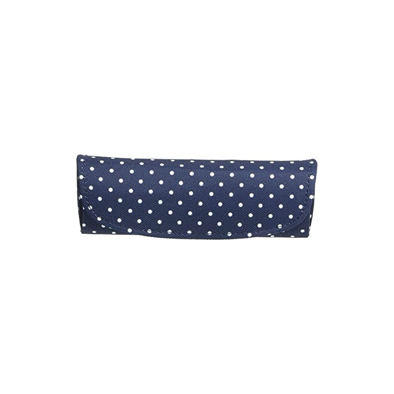 Dot 2157-01 Fashionable Compact Glasses Case Semi Hard Magnetic Blue
