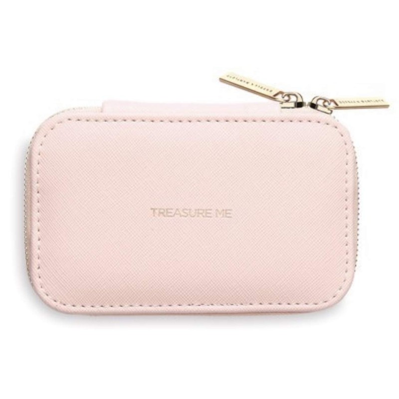 Estella Bartlett Faux Leather Mini Jewellery Box (Pink)